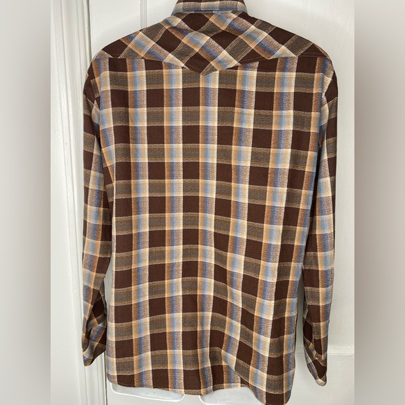 Kennington Vintage Western Pearl Snap Button Down Shirt - Picture 5 of 7